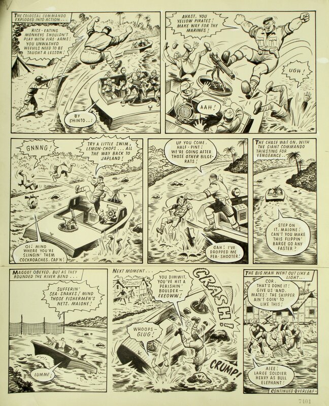 Captain Hurricane by Charles Roylance - Comic Strip
