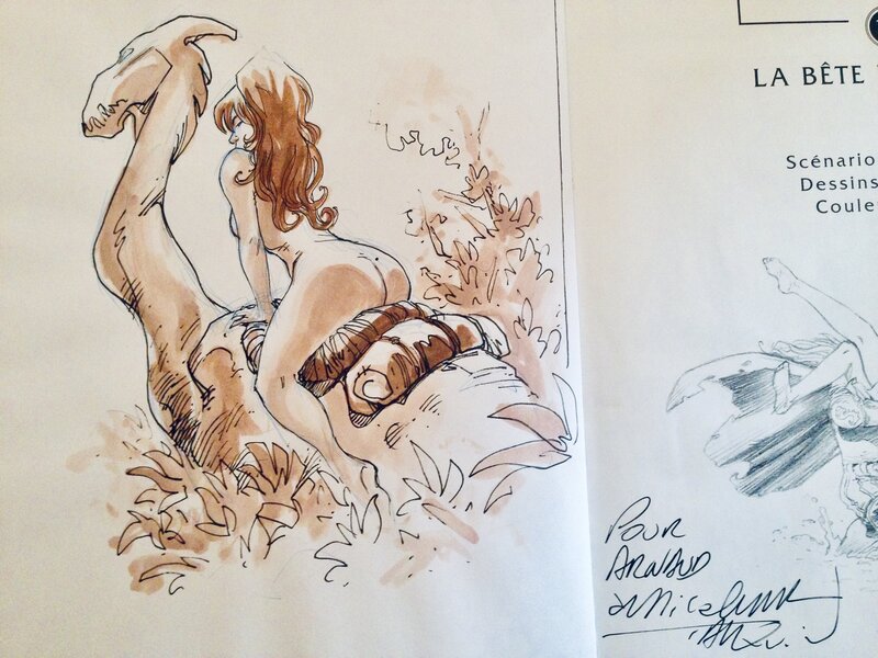 Didier Tarquin, Cixi dans Lanfeust de Troy tome 8 - Sketch