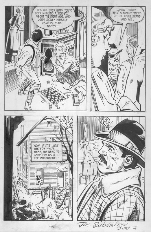 José Luís García Lopez, Joe Rubinstein, On the Road to Perdition, Oasis, pag. 87 - Comic Strip