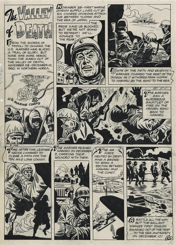 Ross Andru, Mike Esposito, Andru/esposito - Battlefront (1952) - Comic Strip