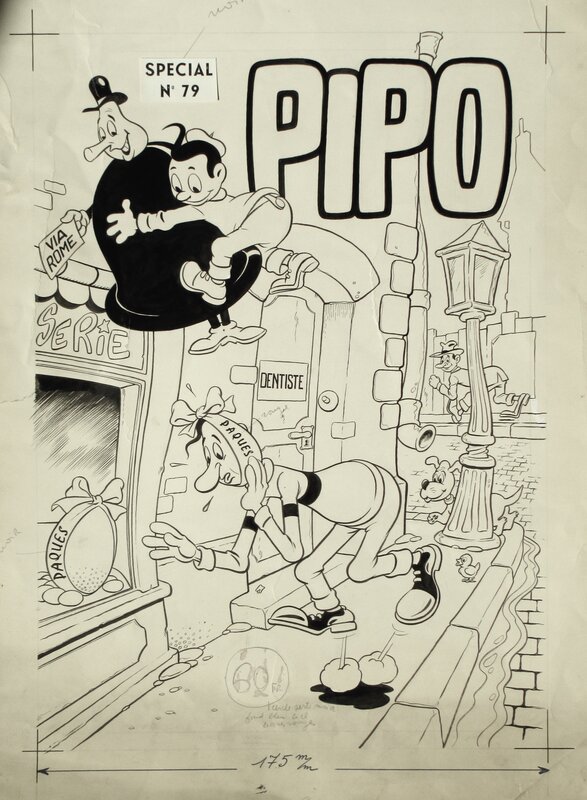 Pipo n° 79 by Cézard - Original Cover