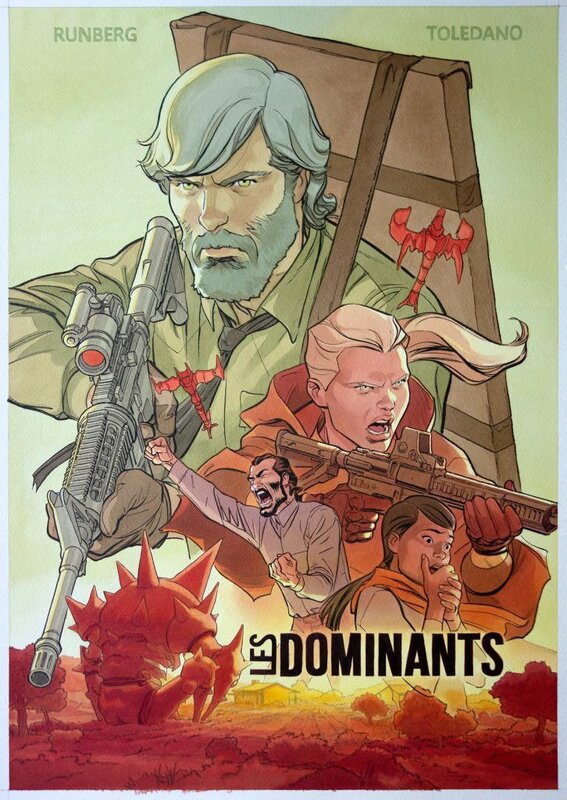 Marcial Toledano, Les Dominants (Commission) - Original Illustration