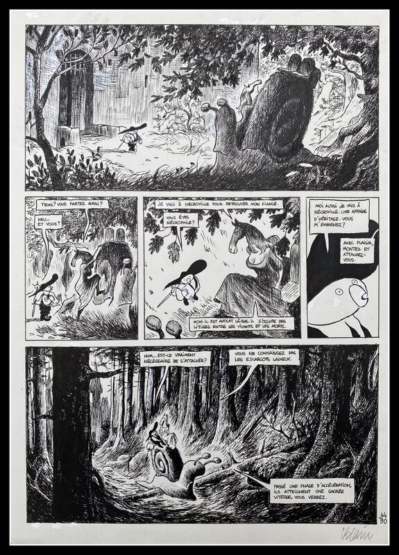 Christophe Blain, Lewis Trondheim, Joann Sfar, Donjon Potron-Minet - Une jeunesse qui s'enfuit - Comic Strip