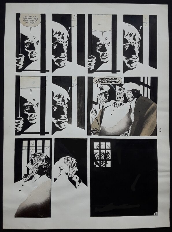 Alberto Breccia, El viajero de gris - Cornelius Dark - Comic Strip