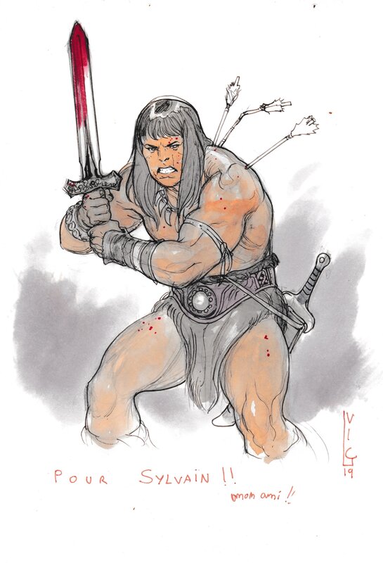 Conan by Victor Ibanez - Sketch