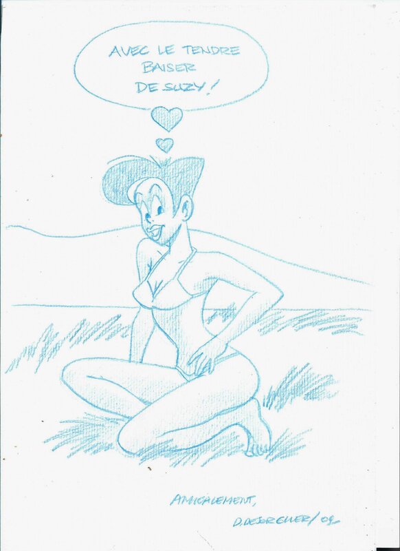 Suzy par Daniël Desorgher - Dédicace