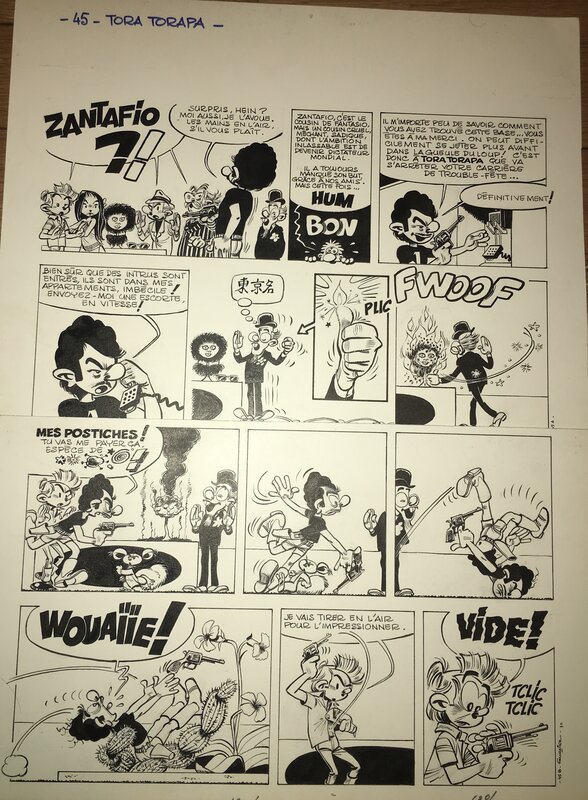 Tora Torapa by Jean-Claude Fournier - Comic Strip
