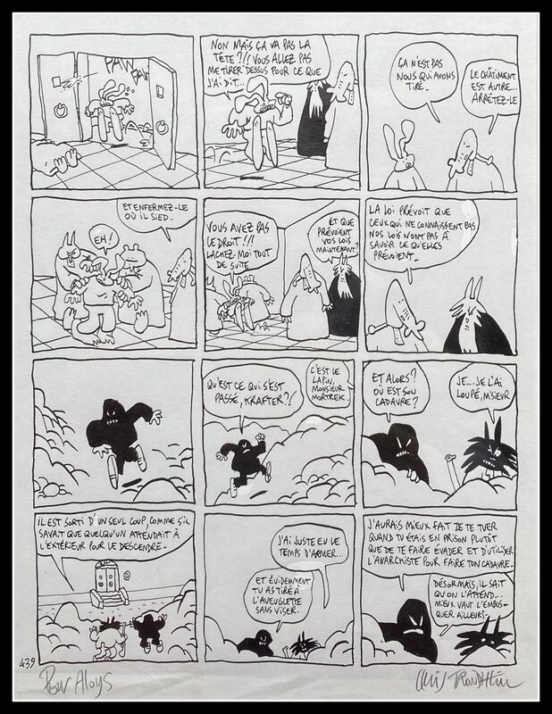 Lewis Trondheim, Lapinot et les carottes de Patagonie - Comic Strip