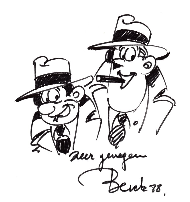Berck, Sammy & Jack, dédicace - Sketch