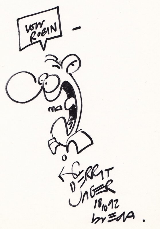 Gerrit de Jager, John Doorzon (Stripdagen 1992, Breda) - Sketch