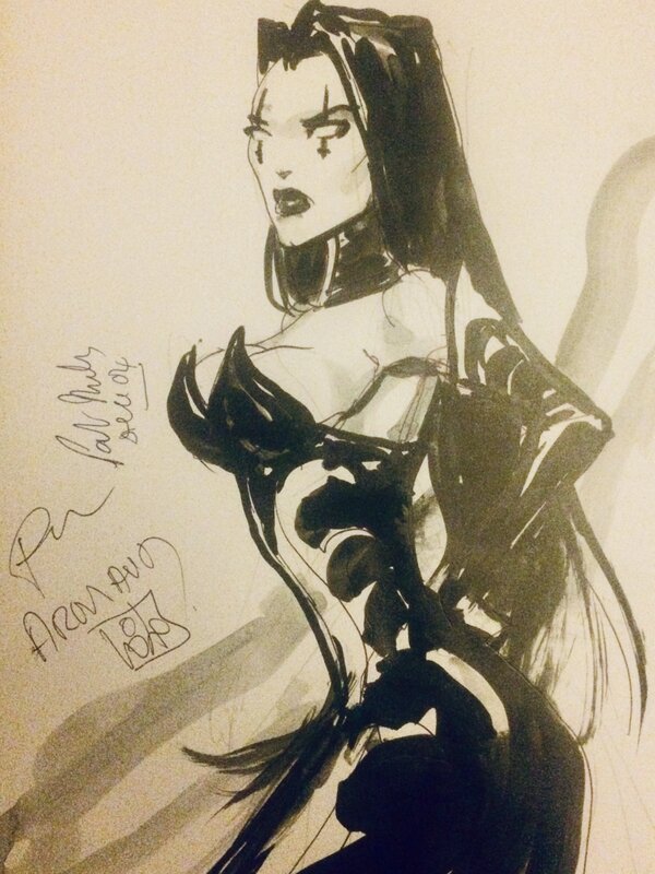Claudia by Olivier Ledroit - Sketch
