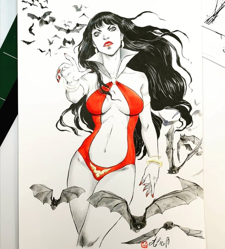 Vamp by Alice Picard - Original Illustration