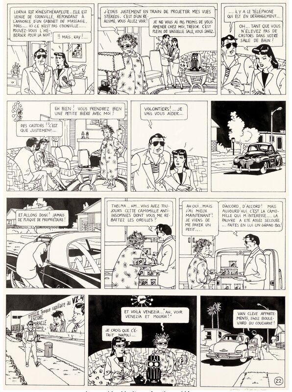 Berceuse électrique by Ted Benoit - Comic Strip
