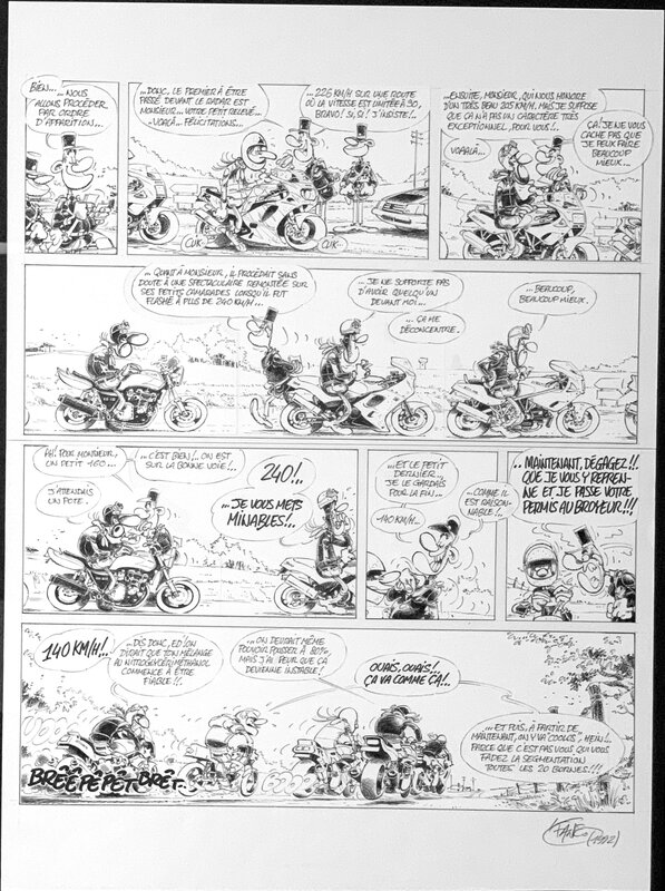 Joe Bar Team #2 - radar - par Fane - Comic Strip