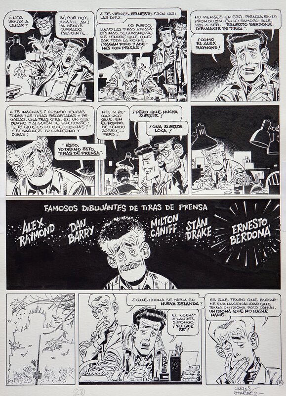 Carlos Giménez, Les Professionnels 3 - Gente Tierna - Comic Strip