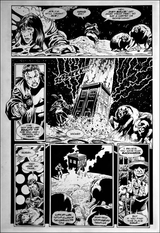 Martin Geraghty, Doctor Who - Ground Zero (1996) - Comic Strip