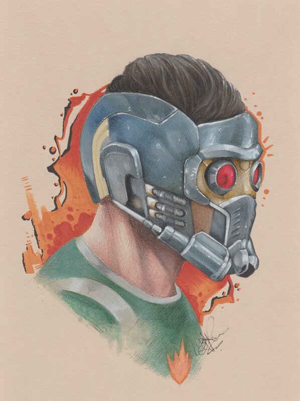 Starlord by mrbjorn - Original Illustration