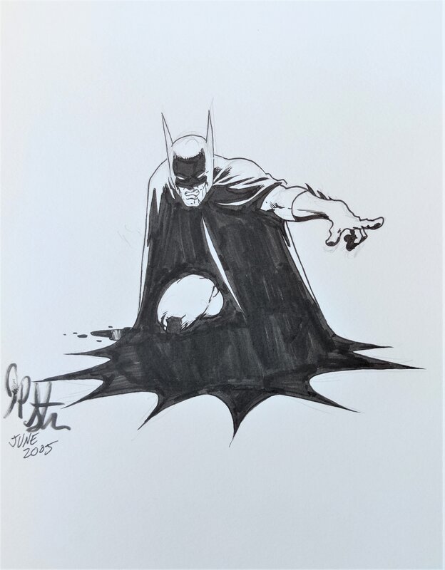 Batman - Jim Starlin - Illustration originale