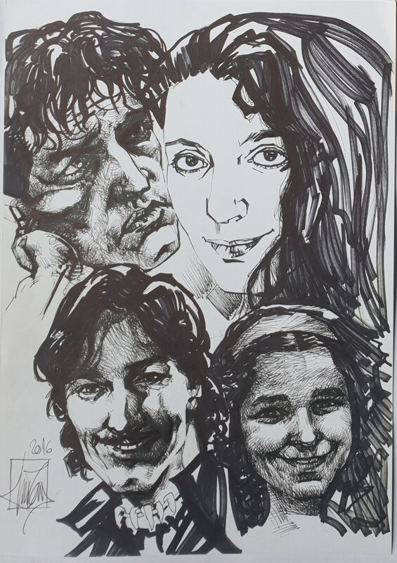 For sale - Portraits by Muranovic - Original Illustration