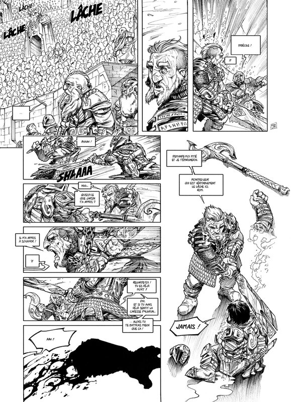Pierre-Denis Goux, Nains - T1 planche 38 - Comic Strip