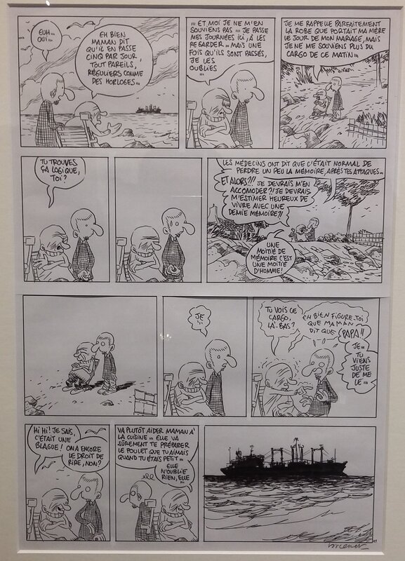 Manu Larcenet, Le combat ordinaire - T1 planche 11 - Comic Strip
