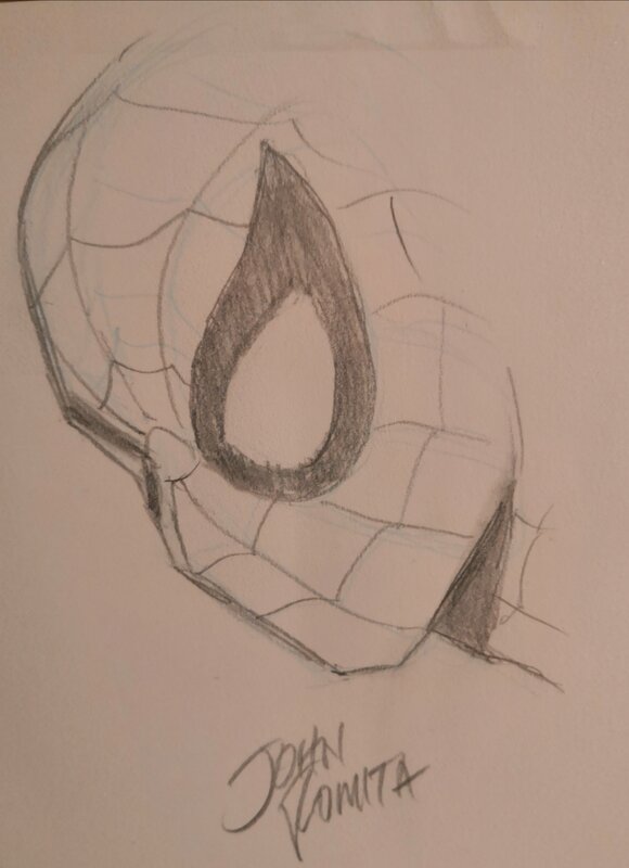 Spiderman by John Romita - Sketch