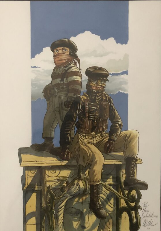 Réseau Bombyce par Cecil - Illustration originale