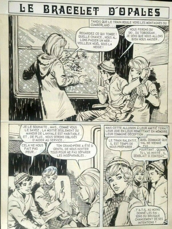unknown, Le bracelet d'opales - Cathy n°106 (Aredit) - Comic Strip