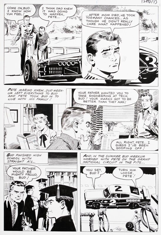 Jack Keller, Grand Prix • Spin Him Out • p04 - Comic Strip