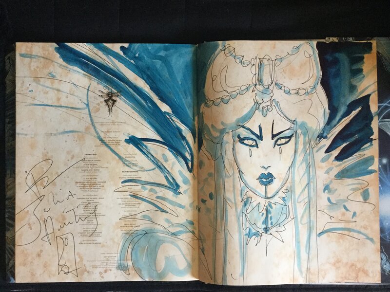 Dedicace by Olivier Ledroit - Sketch