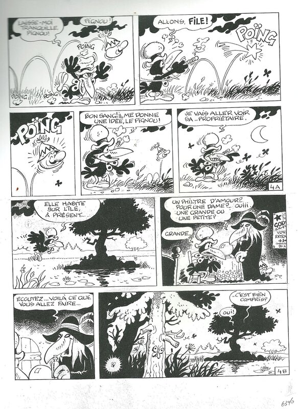 Sybiline by Raymond Macherot - Comic Strip