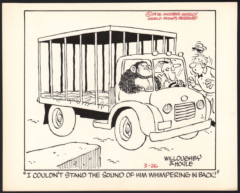 Gorilla by Jim Willoughby, Frank Ridgeway - Comic Strip