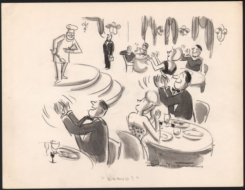 Cook by Doris Matthews - Original Illustration