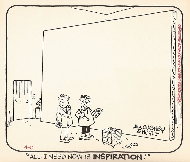 Inspiration by Jim Willoughby, Frank Ridgeway - Comic Strip