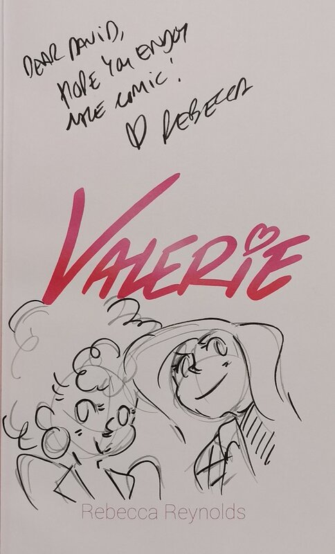 Valérie par Rebecca Reynolds - Dédicace