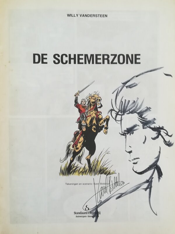 Karel Biddeloo, De Rode Ridder - De Schemerzone - Sketch