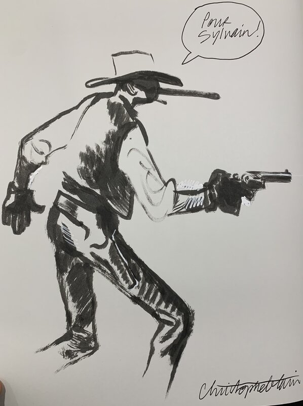 Gus par Christophe Blain - Dédicace