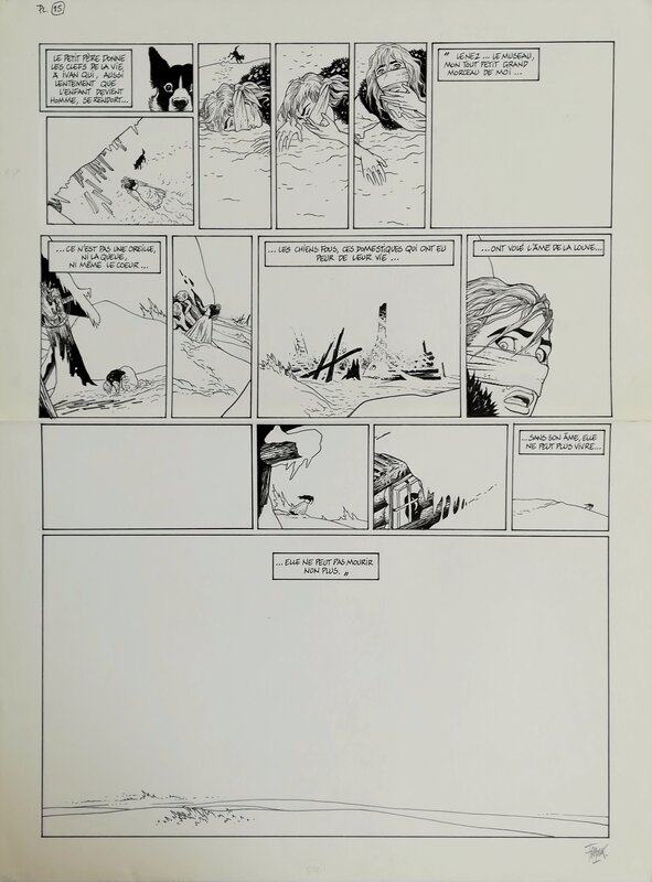 Frank Pé, Zoo - Tome 1 - planche 15 - Planche originale