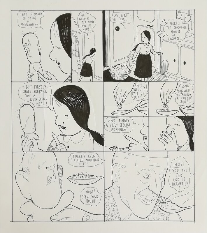 Olivier Schrauwen, My Boy is not a Puppet (My Boy 2) - planche 6 - Comic Strip