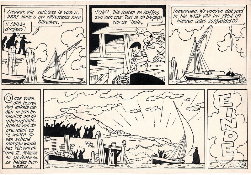Bob De Moor, Vulcania Snoe & Snolleke , Johan en Stefan - Comic Strip