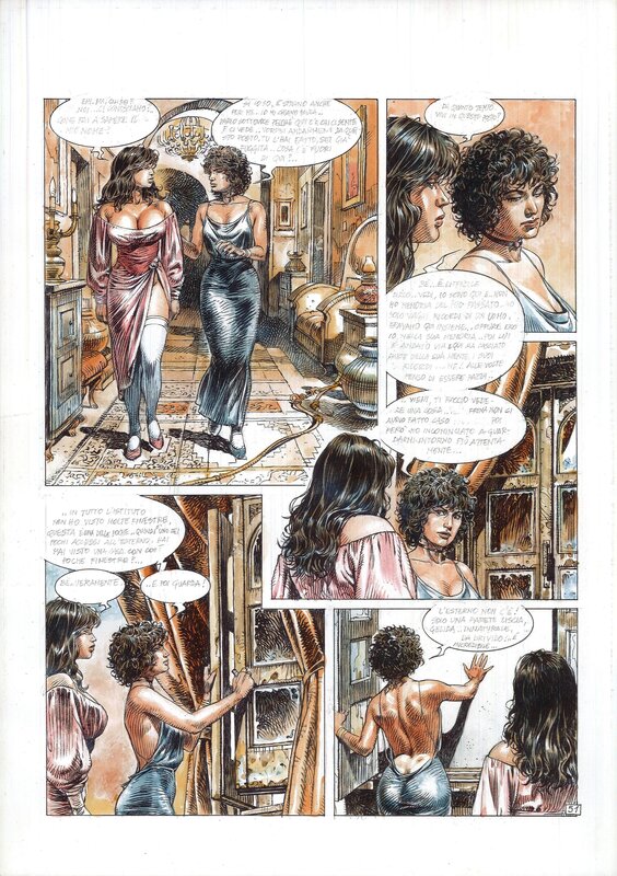 Paolo Eleuteri Serpieri, Druuna Tome 5 - Mandragora - Mise en couleur