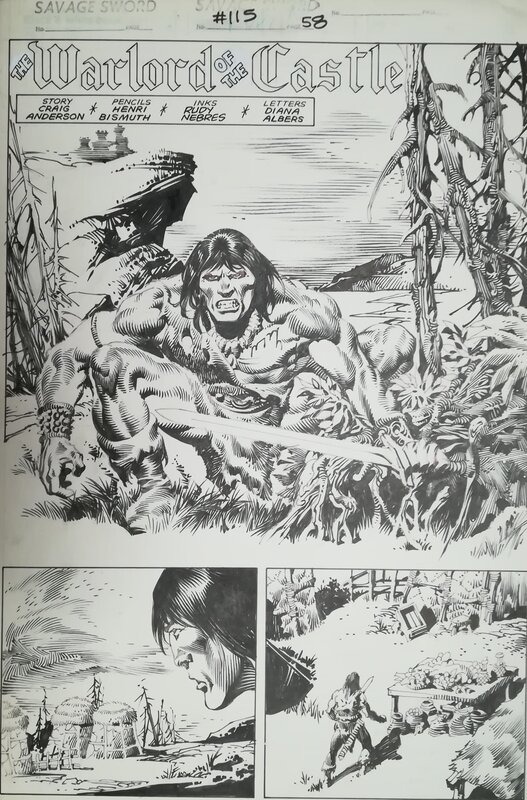 Conan Titlle by Henry Bismuth, Rudy Nebres - Comic Strip