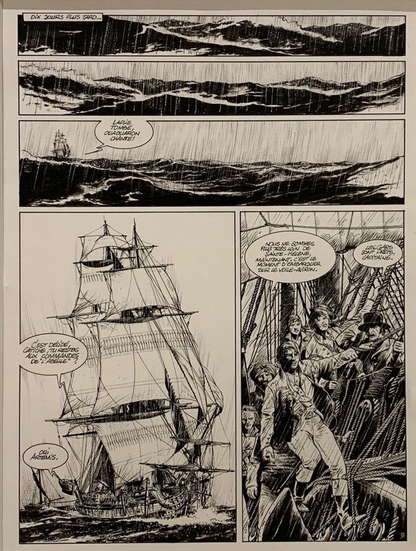 Franck Bonnet, Pirates de Barataria - Comic Strip