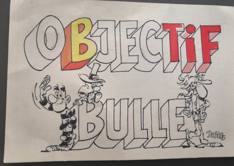 Objectif bulle by Paul Deliège - Comic Strip