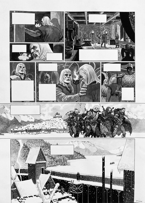 Walkyrie par Drazen Kovacevic, Sylvain Cordurié - Planche originale