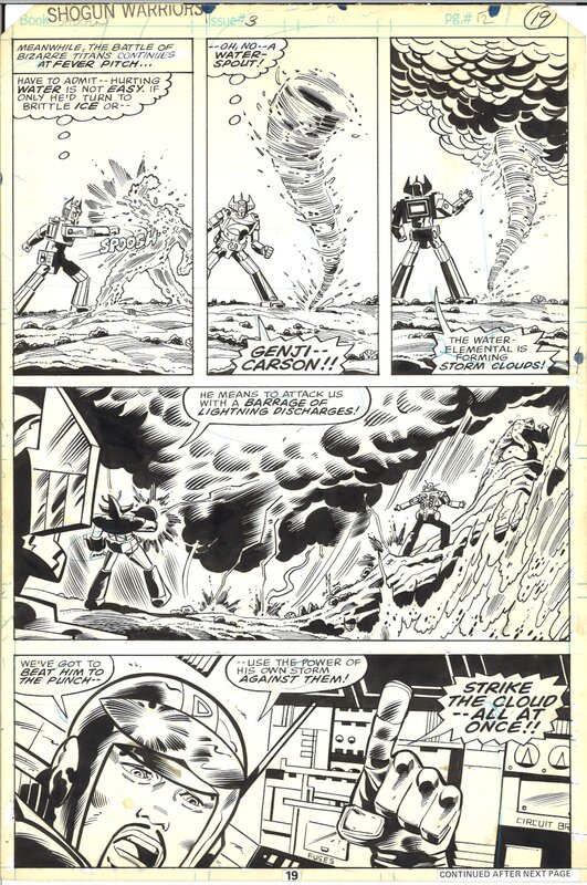 Herb Trimpe, Dan Green, Herb Trimpe - Shogun Warriors #3 page 2 - Planche originale