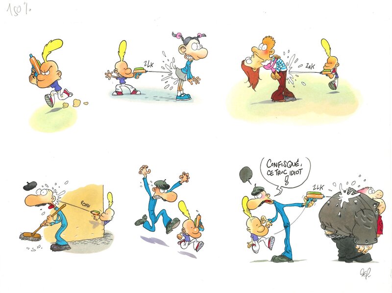 For sale - TITEUF by Zep - Comic Strip