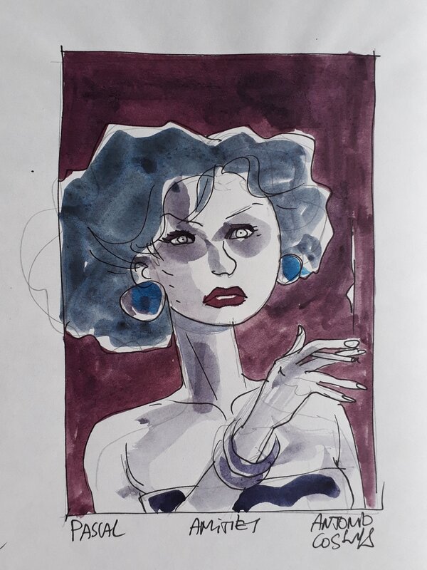 Clara Lys by Antonio Cossu - Sketch