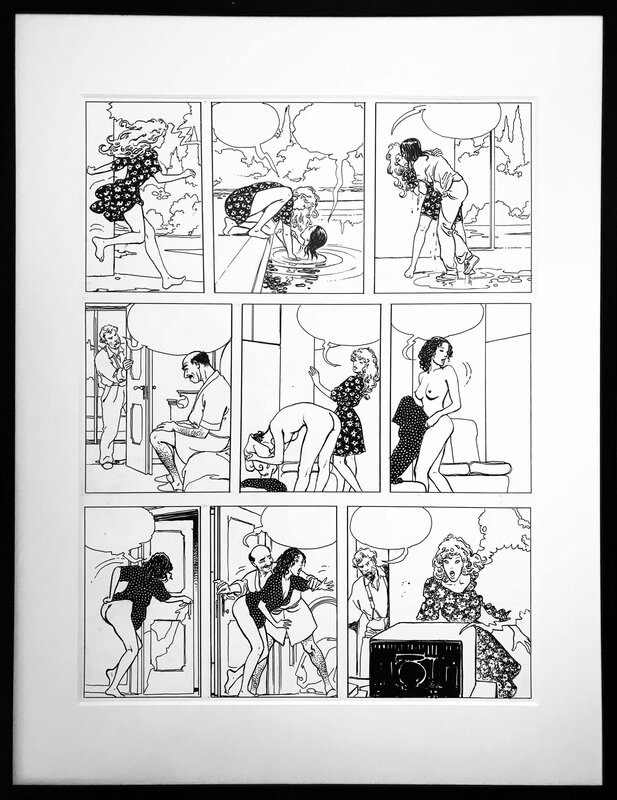 Milo Manara, Candide Camera (Miel IV) - Comic Strip