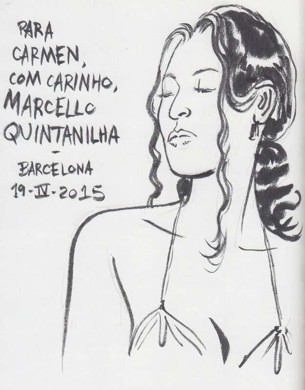 Tungsteno by Marcello Quintanilha - Sketch